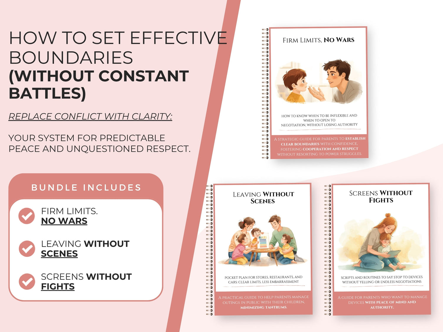 3 Essential Guides to End Power Struggles, Manage Screen Time & Enjoy Stress-Free Outings