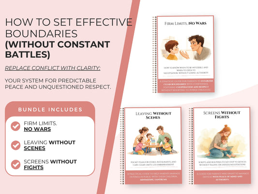 How to Set Effective Boundaries  (Without Constant Battles)